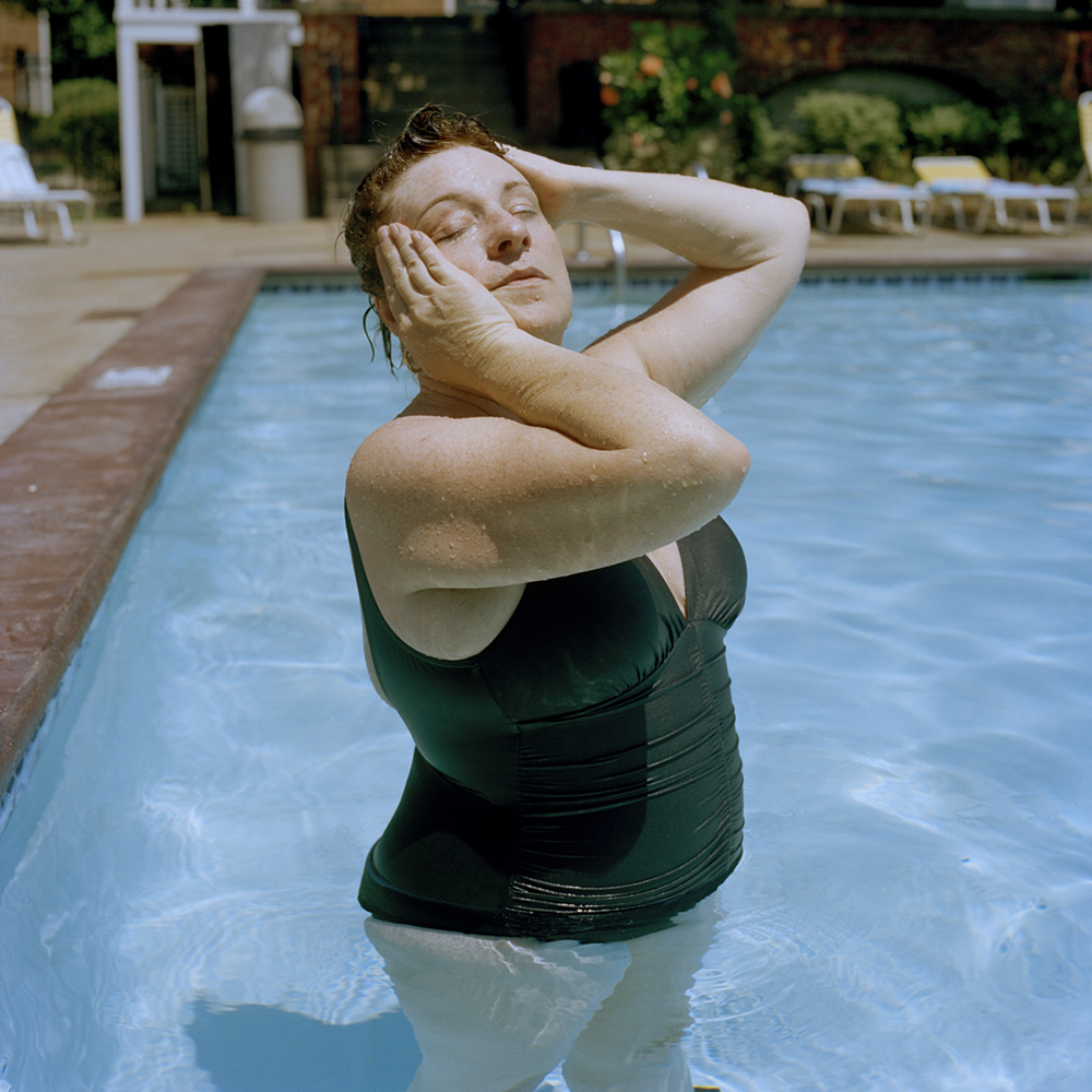   Socializing happened at the pool, Indian Creek Apartments, Cincinnati, Ohio  2012 