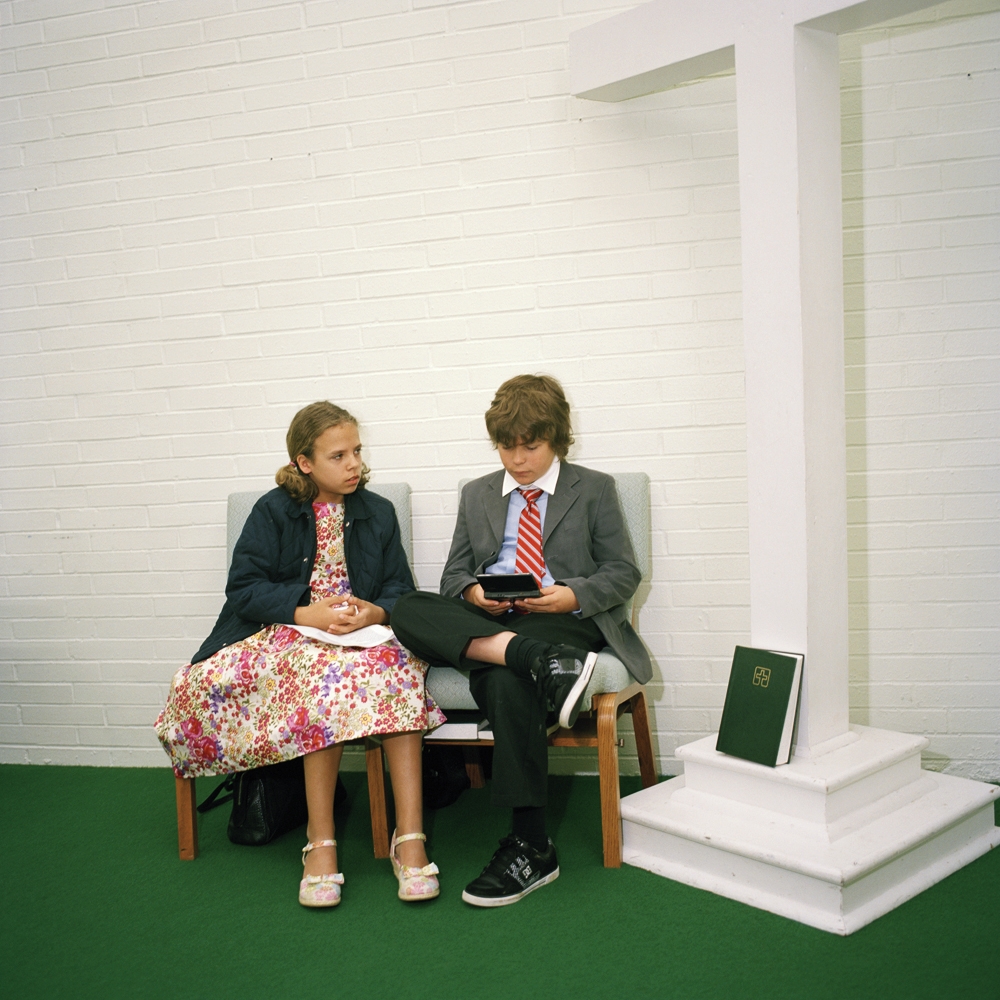   Bess and Charles at Grandma's funeral, Toledo, Ohio  2009 