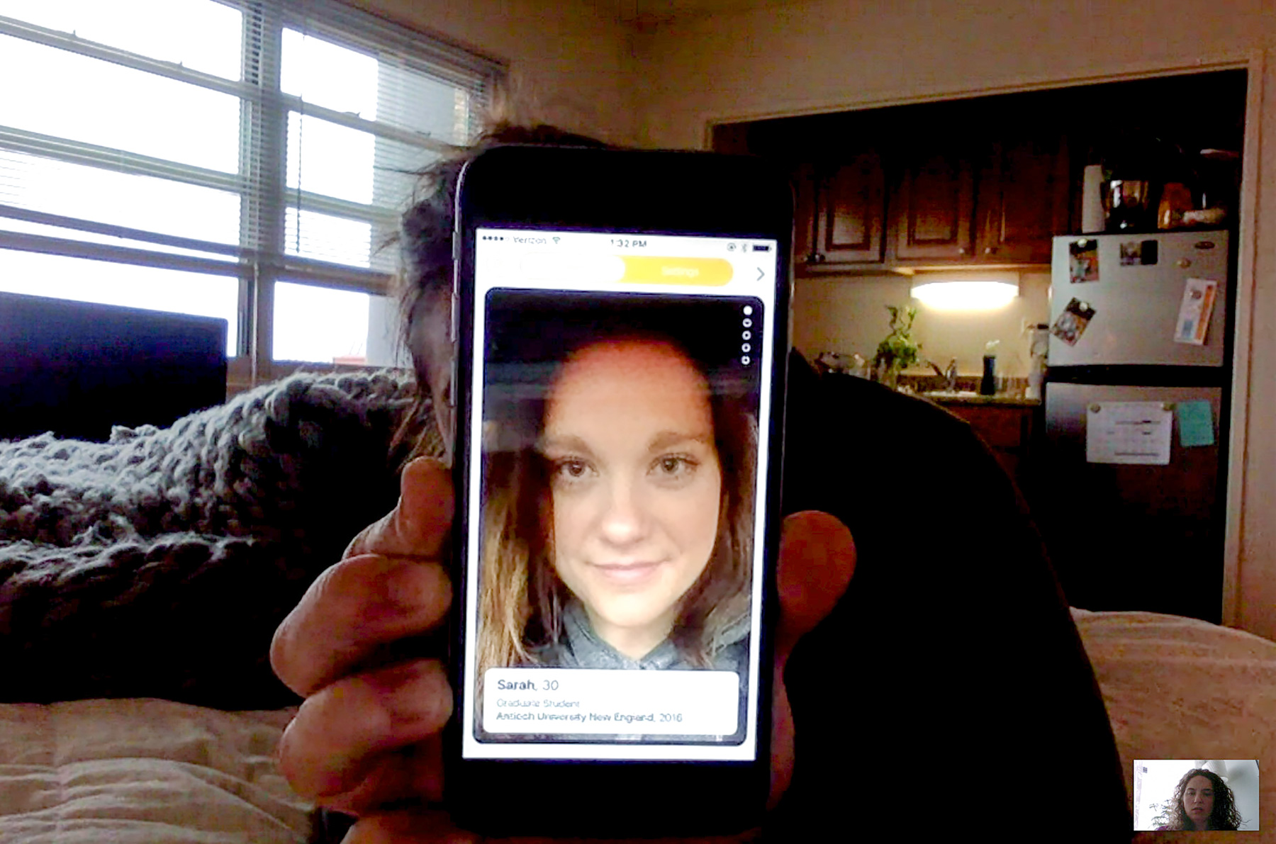   Sarah's new dating app  2017 